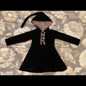 Girls Matilda Jane 2t Black Velvet dress